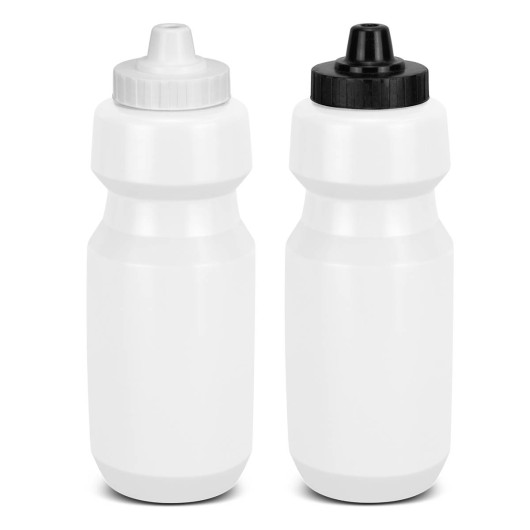 Plastic Cycling Drink Bottles White